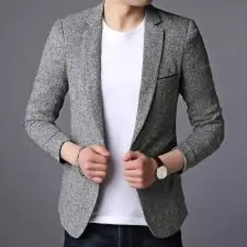 Men Suit Jacket Casual Blazers